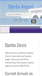 Mobile Screenshot of djerbaairport.net